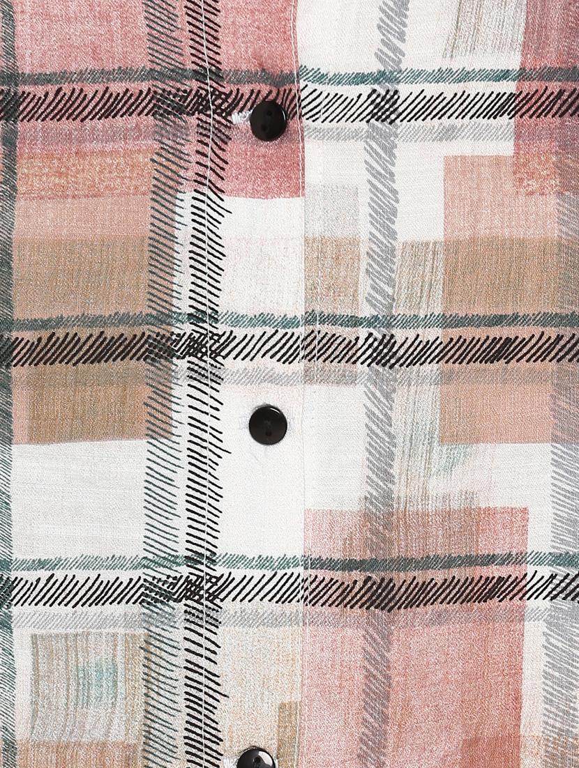 checkered maxi skirt - 17431829 - Zoom Image - 6
