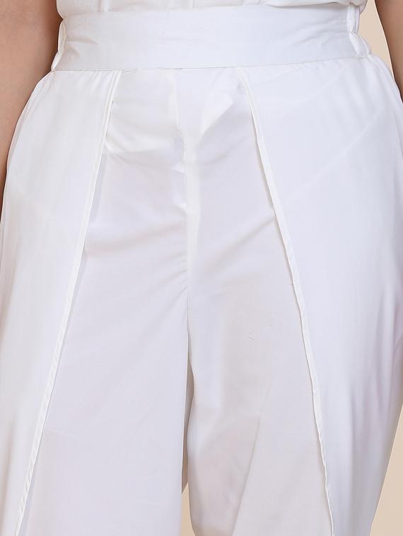 solid cropped salwar - 17431964 - Zoom Image - 5