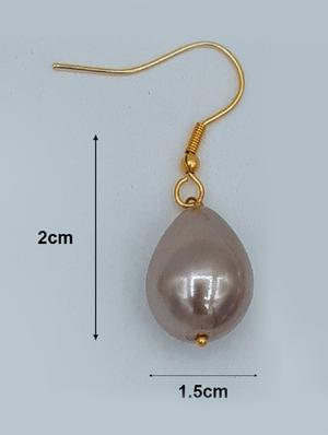 metallic pearl necklace - 17432390 - Standard Image - 5
