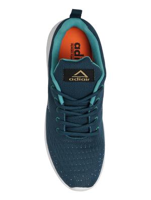 blue polyester sport shoes - 17432399 - Standard Image - 4