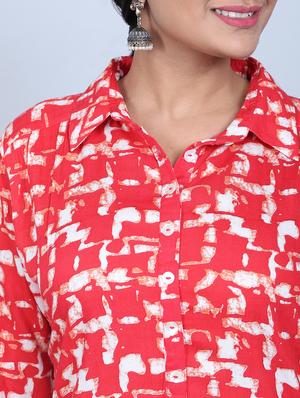 printed kurta salwar set - 17432603 - Standard Image - 4