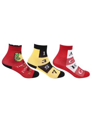 set of 3 printed socks - 17432630 - Standard Image - 2