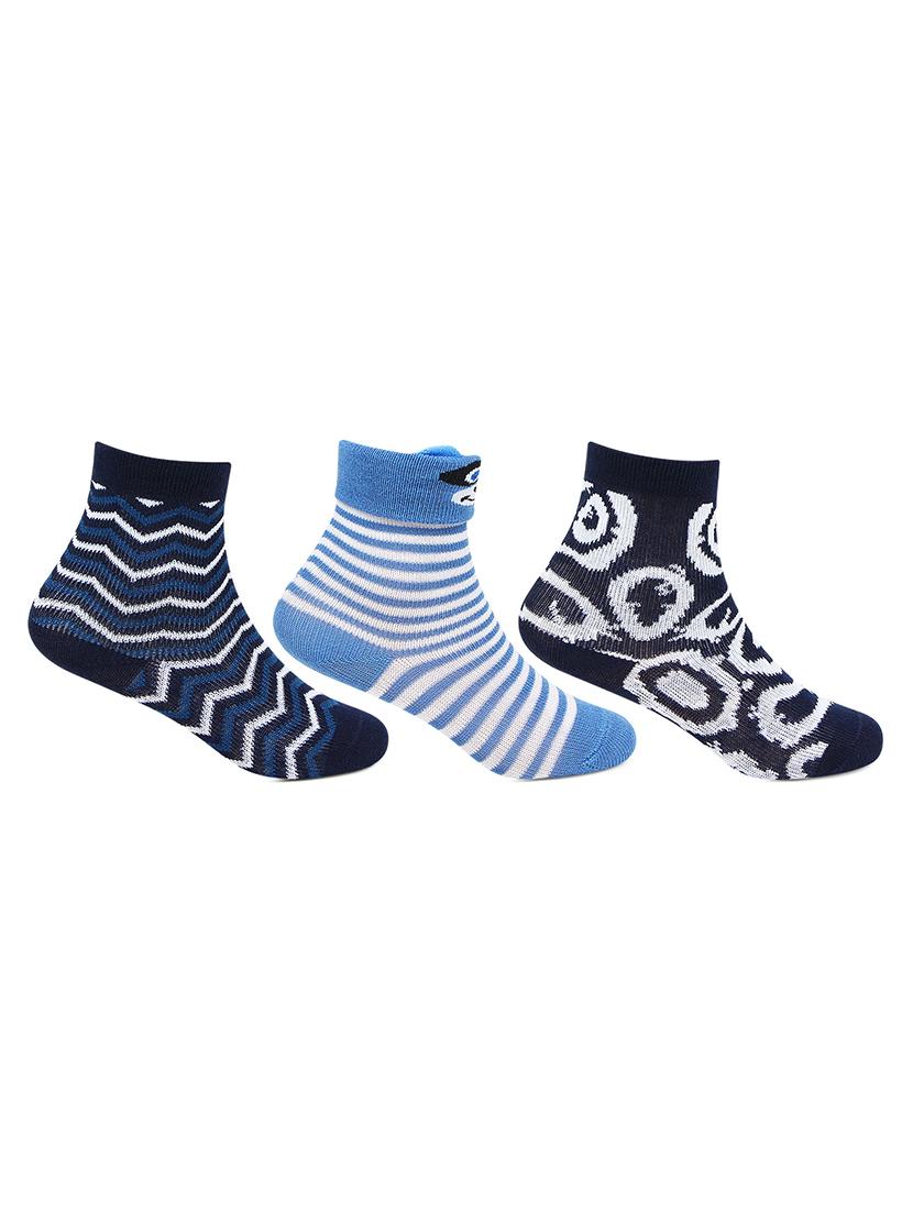 set of 3 printed socks - 17432632 - Zoom Image - 2
