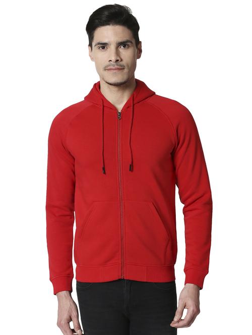 red solid sweatshirt - 17432913 - Very Small Image - 1