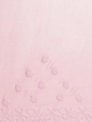 pastel chikankari saree with blouse - 17433026 - Standard Image - 6