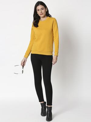 crew neck fleece pullover - 17433125 - Standard Image - 4