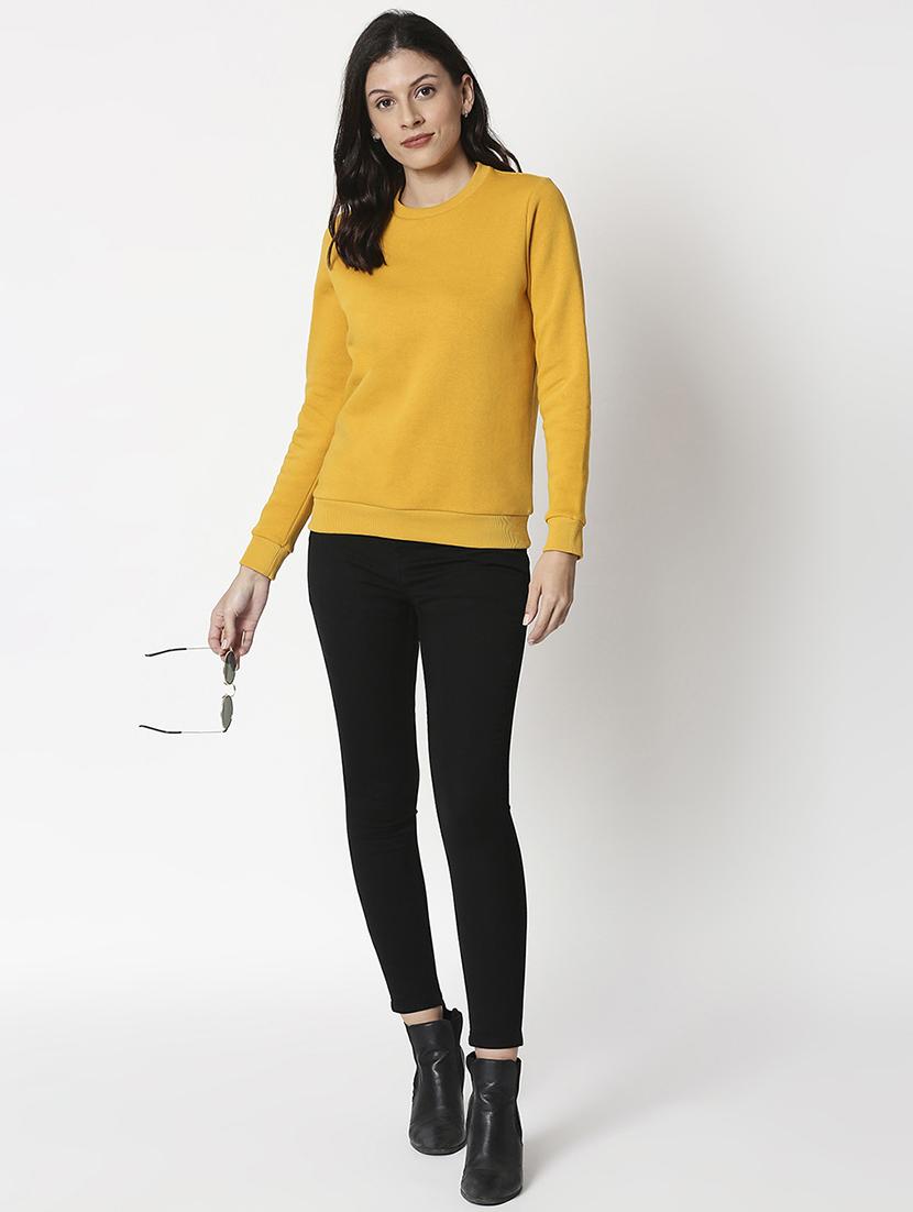 crew neck fleece pullover - 17433125 - Zoom Image - 4