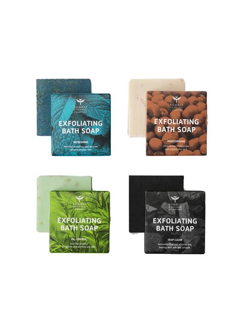 exfoliating bath soaps, 100g (pack of 4) - 17433191 - Standard Image - 1