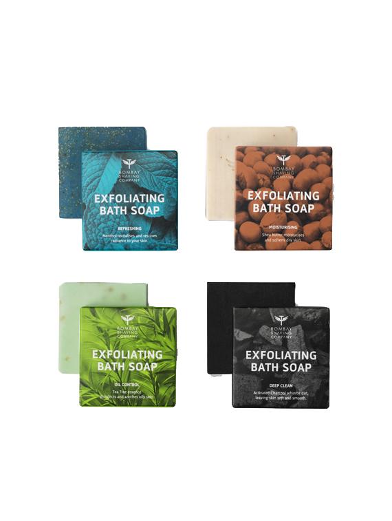 exfoliating bath soaps, 100g (pack of 4) - 17433191 - Zoom Image - 1