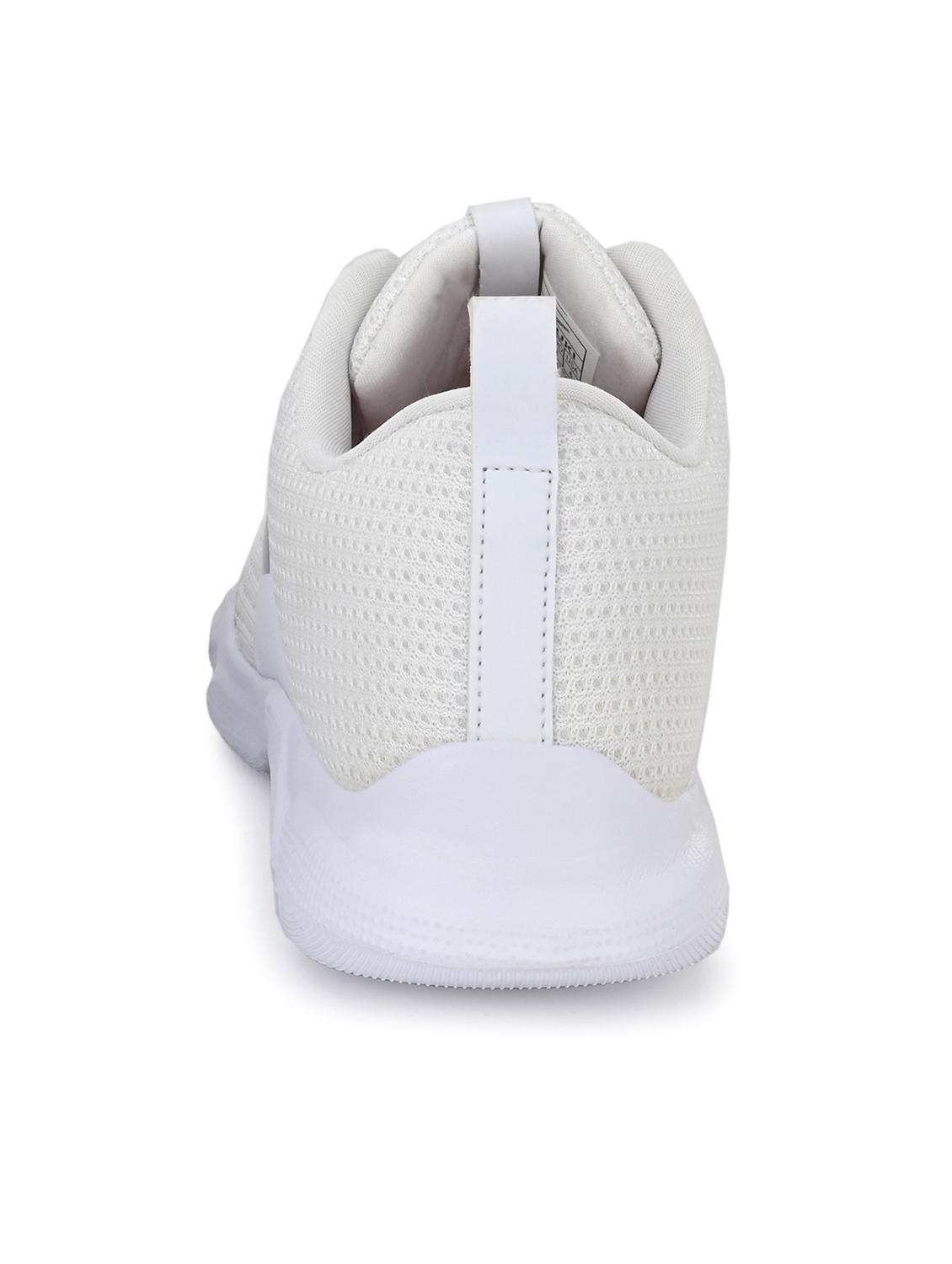 white mesh laceup sports shoes - 17433559 - Zoom Image - 3