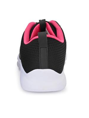 pink mesh laceup sports shoes - 17433560 - Standard Image - 4