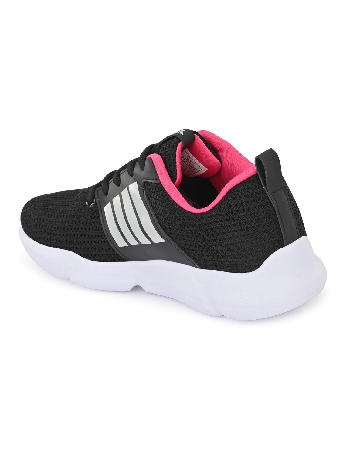 pink mesh laceup sports shoes - 17433560 - Zoom Image - 3
