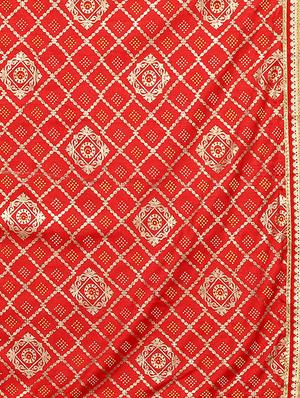 foil printed saree with blouse - 17433590 - Standard Image - 4