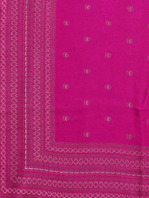 bordered printed saree with blouse - 17433692 - Standard Image - 4