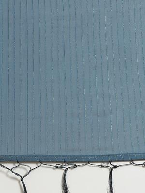 solid plain saree with blouse - 17433756 - Standard Image - 4