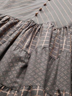 printed anarkali kurta - 17433876 - Standard Image - 5