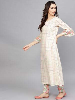 round a-line kurta - 17433969 - Standard Image - 2
