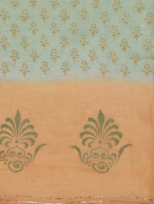 embroidered anarkali kurta with dupatta - 17434076 - Standard Image - 6