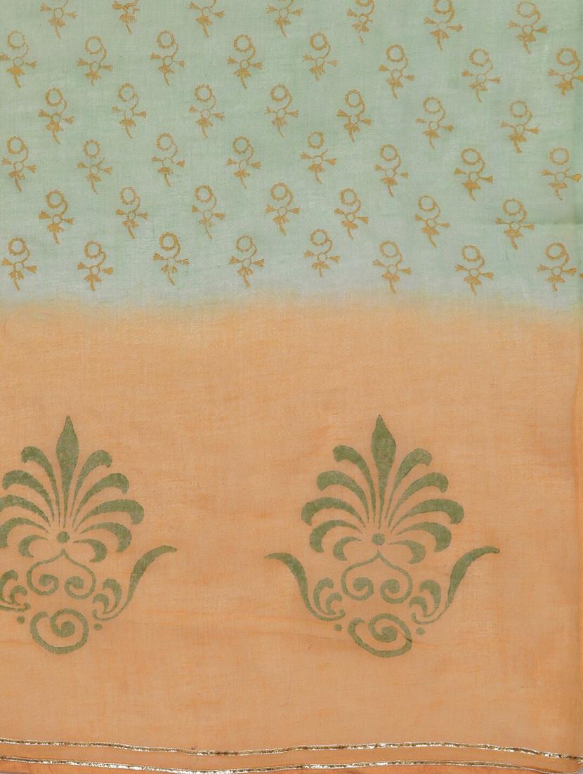 embroidered anarkali kurta with dupatta - 17434076 - Zoom Image - 6