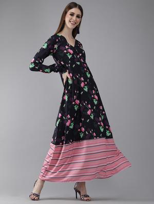 floral maxi dress - 17434388 - Standard Image - 3