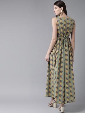 printed maxi dress - 17434549 - Standard Image - 3