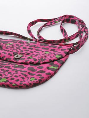 animal print dress with fabric pouch - 17434563 - Standard Image - 4