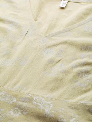 beige cotton maxi dress - 17434601 - Standard Image - 6