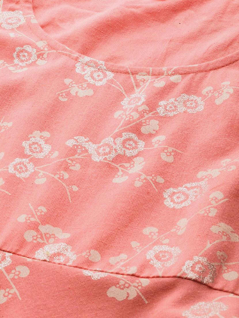 pink cotton maxi dress - 17434607 - Zoom Image - 5