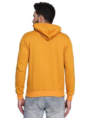 mustard printed sweatshirt - 17434997 - Standard Image - 3