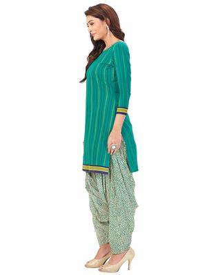 printed unstitched salwar suit - 17435083 - Standard Image - 2