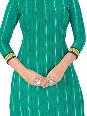 printed unstitched salwar suit - 17435083 - Standard Image - 4
