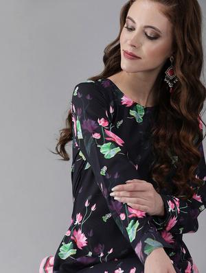 floral kurta palazzo set - 17435330 - Standard Image - 4