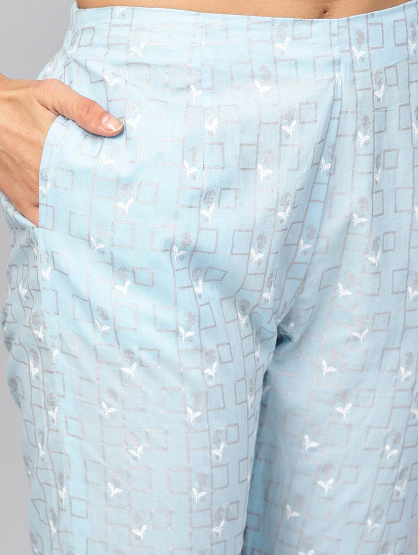printed kurta pant set - 17435398 - Zoom Image - 6