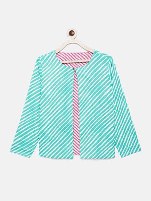 button closure reversible jacket - 17435989 - Standard Image - 5