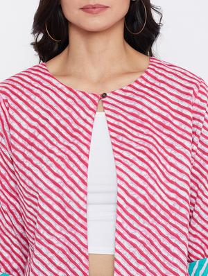 button closure reversible jacket - 17435989 - Standard Image - 6