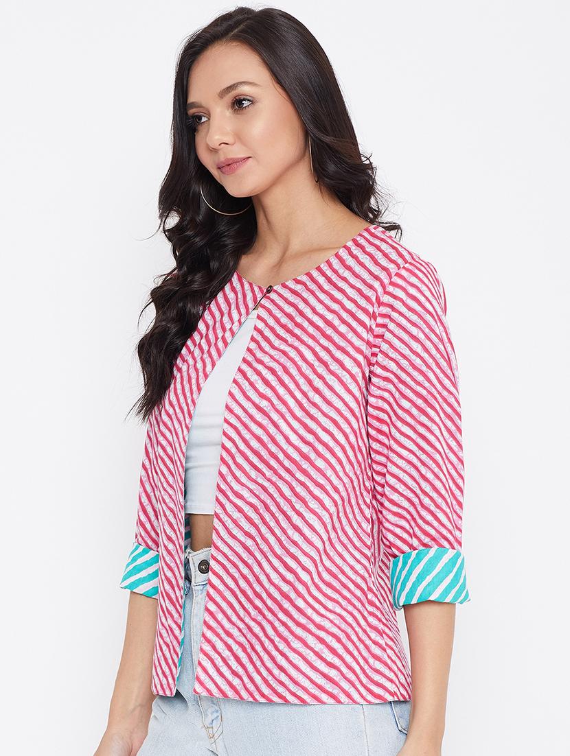 button closure reversible jacket - 17435989 - Zoom Image - 2