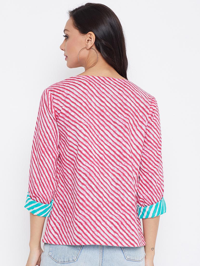 button closure reversible jacket - 17435989 - Zoom Image - 3