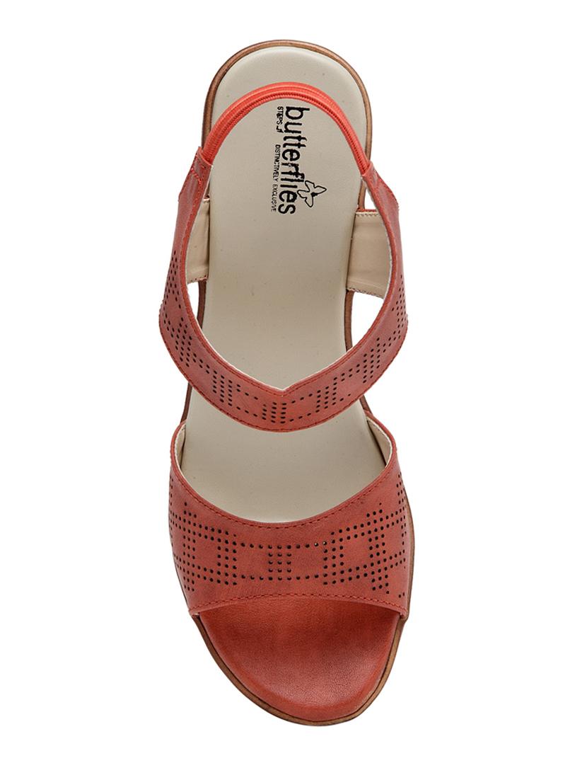 tan pu slip on sandals - 17436045 - Zoom Image - 4