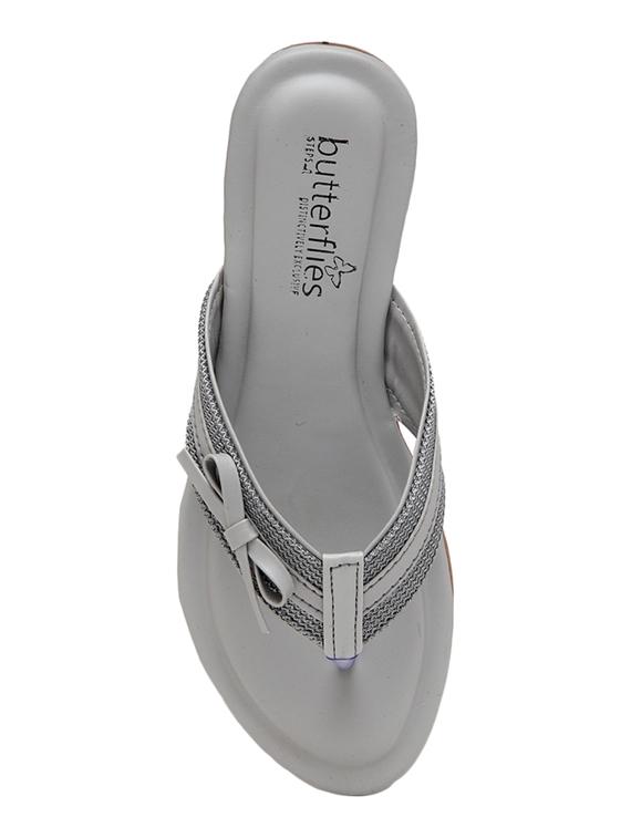 grey slip on sandals - 17436067 - Zoom Image - 4