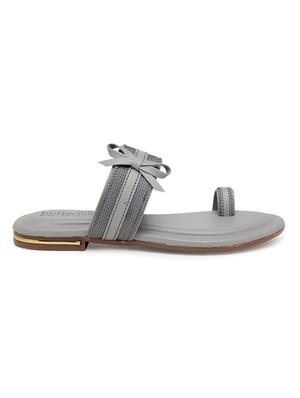grey slip on sandals - 17436071 - Standard Image - 2