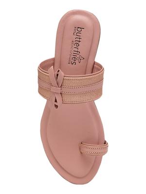 pink slip on sandals - 17436072 - Standard Image - 4