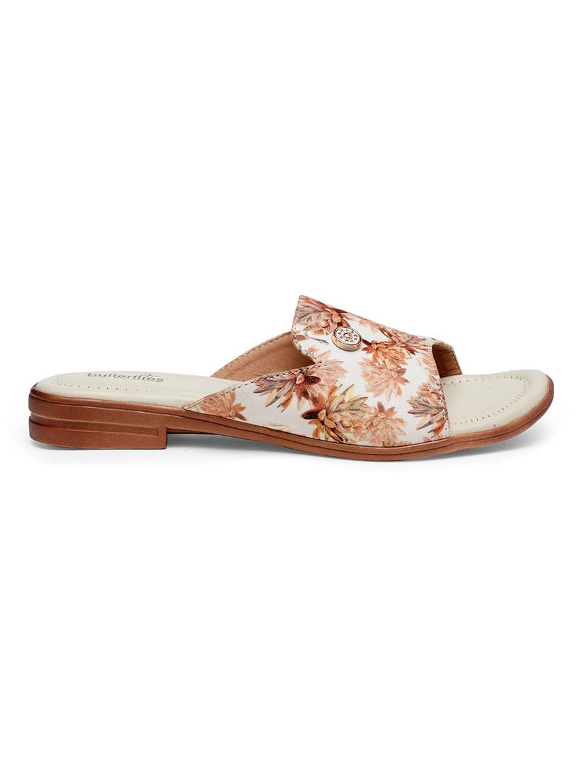 beige slip on sandals - 17436084 - Zoom Image - 2
