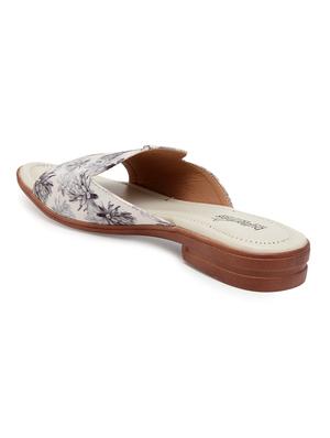 grey slip on sandals - 17436086 - Standard Image - 3