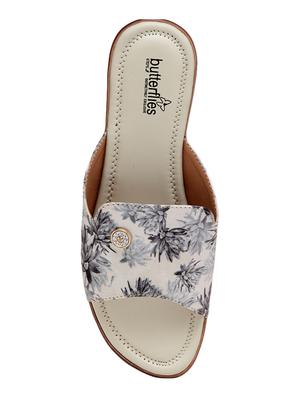 grey slip on sandals - 17436086 - Standard Image - 4