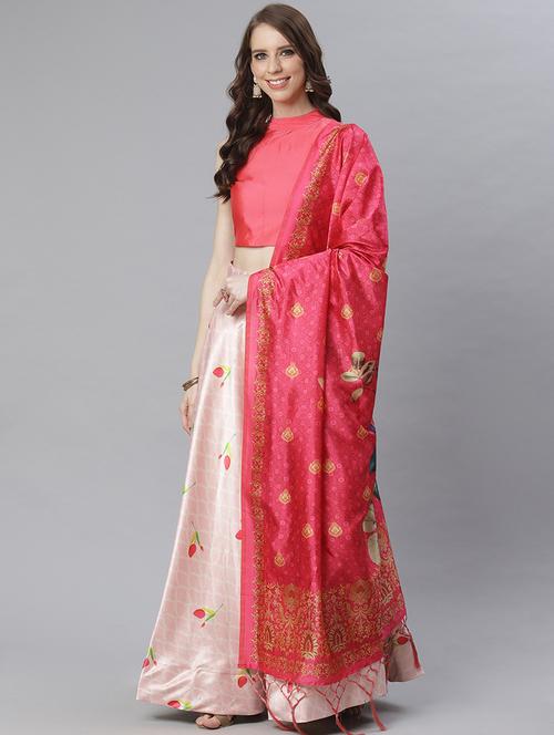 floral print flared lehenga - 17436438 - Very Small Image - 1