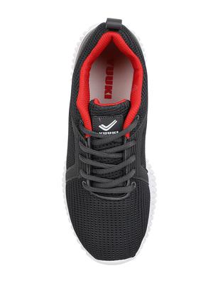 red mesh laceup sports shoes - 17436710 - Standard Image - 4