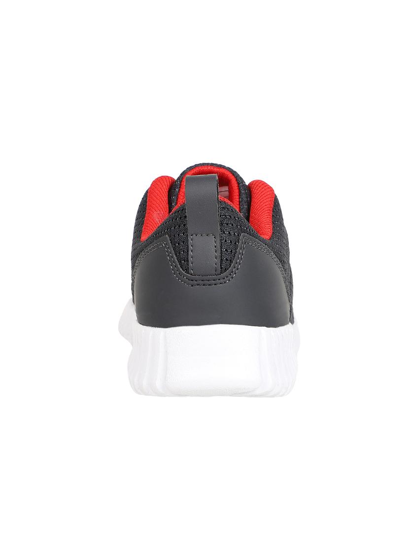 red mesh laceup sports shoes - 17436710 - Zoom Image - 3