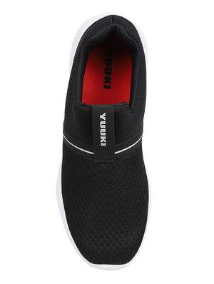 black mesh sport shoes - 17436715 - Standard Image - 4