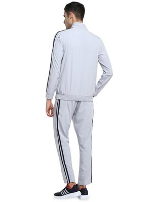 grey side taped track suit - 17436827 - Standard Image - 3