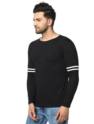 black taped t-shirt - 17436906 - Standard Image - 3